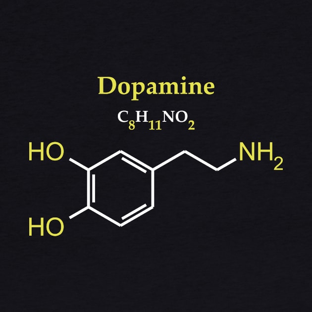 Dopamine Molecule Original Concept by Science Design